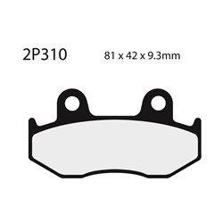 NISSIN BRAKE PADS 2P-310 NS (FA323 / FDB2119) #