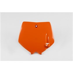 /UFO KTM FRONT NO. PLATE 65 02-08 (ORG 98-18)