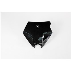 /UFO KTM FRONT NO. PLATE SX SNR 03-06 BLK