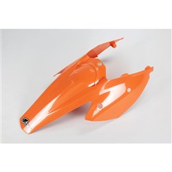 UFO KTM ONE-PIECE REAR FENDER/SIDE PANELS SNR 03-06 (ORG 98-18)