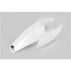 /UFO KTM ONE-PIECE REAR FENDER/SIDE PANELS 85SX 04-12 WHT (WAS 3080041)