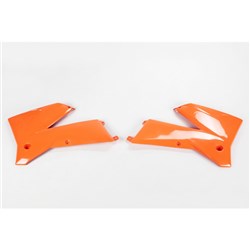 UFO KTM RADIATOR SHROUDS 125/250/380 05-06 (ORG 98-18)