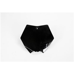 UFO KTM FRONT NO. PLATE SNR SX/SXF 07-12 BLK