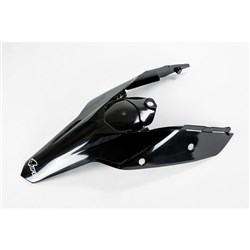 /UFO KTM REAR FENDER/SIDE PANELS SX/SXF 07-10 SNR BLK