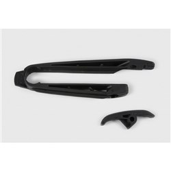 UFO KTM SWINGARM SLIDER SX/SXF SNR 07-10 EXC/F 08-11 BLK
