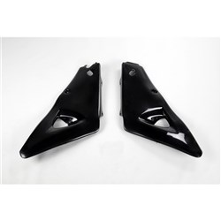 UFO HUSQVARNA UPPER RADIATOR SHROUDS 00-05 BLK