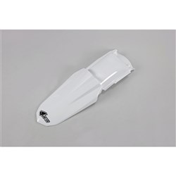 UFO HUSQVARNA REAR FENDER CR/WR 05-13/TC/TE 05-07 WHT