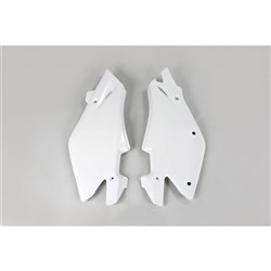 /UFO HUSQVARNA SIDE PANEALS CR/WR 125/250 2005 WHT