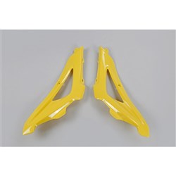 UFO HUSQVARNA UPPER RADIATOR SHROUDS CR/WR 06-13/ TC/TE 250/450 05-07 YEL