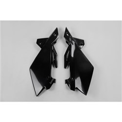 /UFO HUSQVARNA SIDE PANELS CR/WR 06-13/TC/TE 250/450 05-07 BLK