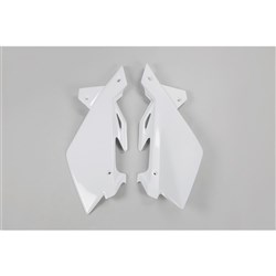 /UFO HUSQVARNA SIDE PANELS CR/WR 06-13/TC/TE 250/450 05-07 WHT