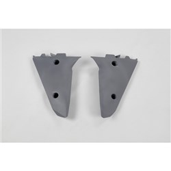UFO HUSQVARNA LOWER RADISTOR SHROUDS TC/TE 250/450 05-07 GRAP
