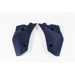 UFO HUSKY LOWER RADIATOR SHROUDS CR/WR 06-13 BLU