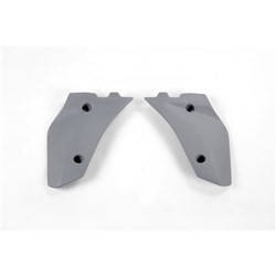 /UFO HUSQVARNA LOWER RADIATOR SHROUDS CR/WR 06-13 GRAP