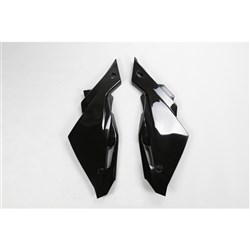 UFO HUSQVARNA SIDE PANELS CR/WR125 09-13 BLK