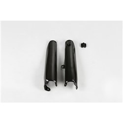 /UFO HUSQVARNA FORK SLIDER PROTECTORS TC449/TE449-511 11-13 BLK