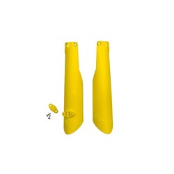 UFO HUSQVARNA FORK SLIDER PROTECTORS TC/FC 15-19 TE/FE 16-18 BLK