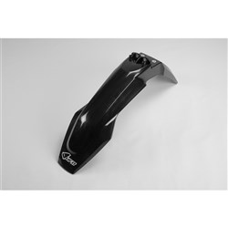 /UFO HUSQVARNA FRONT FENDER TC/FC 16-19 TE/FE 17-18 NO TC250-16 BLK