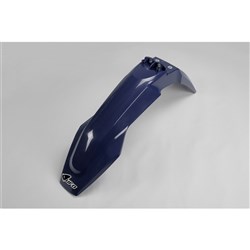 UFO HUSQVARNA FRONT FENDER TC/FC 16-19 TE/FE 17-18 NO TC 250-16 BLU