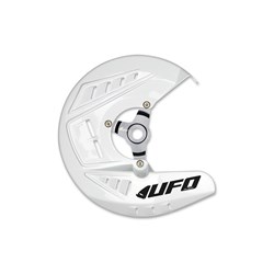 /UFO HUSQVARNA FRONT DISC COVER W/ALU MOUNT TC/FC 14 TE/FE 14 (WHT)
