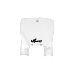 UFO HUSQVARNA STADIUM FRONT PLATE TC/FC 16-19 NO TC250-16 (WHT)