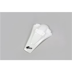 UFO HUSQVARNA REAR FENDER WITH LUGS TE/FE 17-18 WHT