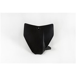 /UFO HUSQVARNA FRONT NO. PLATE TC85 18 (BLK)