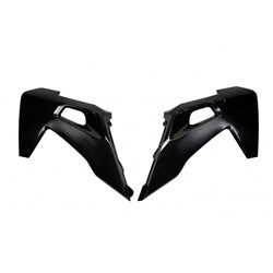 UFO HUSQVARNA RADIATOR SHROUDS TC/FC 19 BLK
