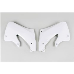 /UFO HONDA RADIATOR SHROUDS CR125 98-99/250 97-99 WHT