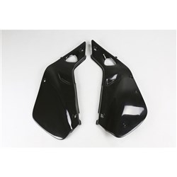 /UFO HONDA SIDE PANELS CR125 98-99 250 97-99 BLK