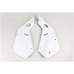 UFO HONDA SIDE PANELS CR125 98-99 250 97-99 WHT