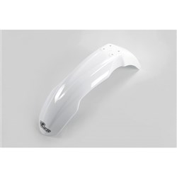 UFO HONDA FRONT FENDER CR125/250 04-07/CRF250 04-09/450 04-08 WHT