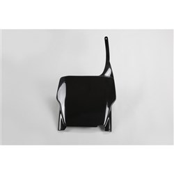 UFO HONDA FRONT NO. PLATE CR125/250/CRF250/450 04-07 BLK