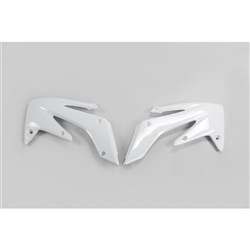 UFO HONDA RADIATOR SHROUDS CRF250R 04-09/X 04-16 WHT