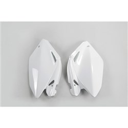 UFO HONDA SIDE PANELS CRF250 04-05 WHT