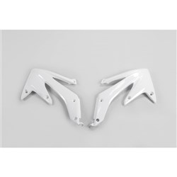 /UFO HONDA RADIATOR SHROUDS CRF450 05-08 WHT