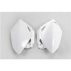 UFO HONDA SIDE PANELS CRF450 05-06 WHT