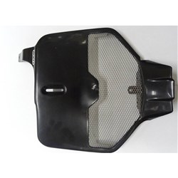 UFO HONDA VENTED NO. PLATE CR 92-03 BLK # [ONC01]