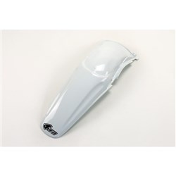 /UFO HONDA REAR FENDER CR125/250 00-01 WHT