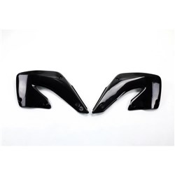 /UFO HONDA RADIATOR SHROUDS CR125/250 00-01 BLK