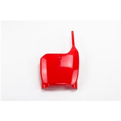 UFO HONDA FRONT NO. PLATE CR125/250 00-03 (RED 00-18)