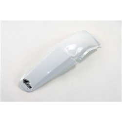 UFO HONDA REAR FENDER CR125/250 02-07 WHT