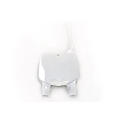 UFO KAWASAKI FRONT NO. PLATE KX125/250/500 96-02 WHT