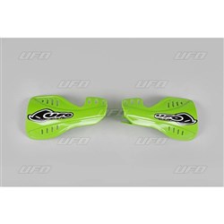 UFO HANDGUARDS KAWASAKI KX250F 05-11 GRN # [ONC01]