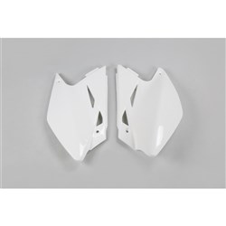 /UFO KAWASAKI SIDE PANELS KX450F 06-08 (WHT 041/047)