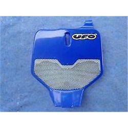 UFO YAMAHA VENTED NO. PLATE YZ96-99 WHT # [ONC01]