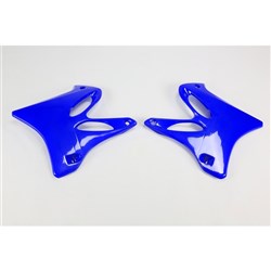 UFO YAMAHA RADIATOR SHROUDS YZ125/250 02-14 (REFLEX BLU)