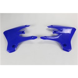 UFO YAMAHA RADIATOR SHROUDS YZF250/450 03-05/WRF 05-06 (REFLEX BLU)