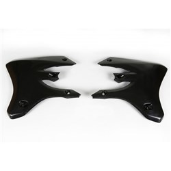 UFO YAMAHA RADIATOR SHROUDS WRF250/450F 03-04 BLK #