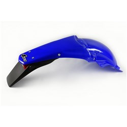 UFO YAMAHA REAR FENDER WITH T/LIGHT WRF250/450 03-06 (REFLEX BLU)